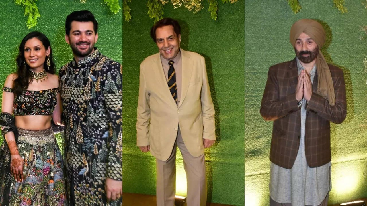 Inside Karan Deol-Drisha Acharya's Sangeet: Dharmendra, Sunny Deol Set Dance Floor On Fire, Ranveer Joins