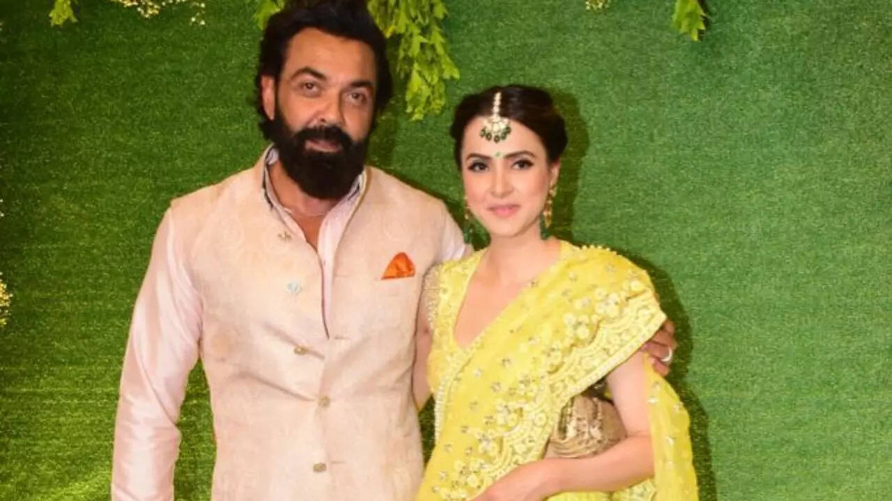 Bobby Deol and wife Tanya