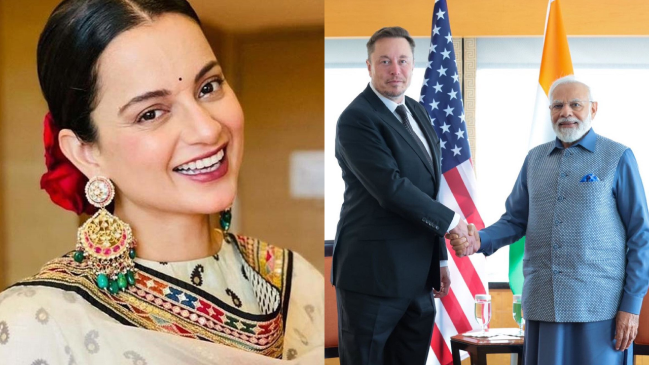 Kangana Ranaut Goes 'My Most Favourite People' As PM Narendra Modi Meets Elon Musk In US