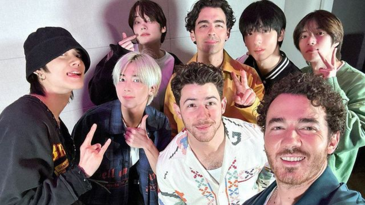 TXT And Jonas Brothers Collab