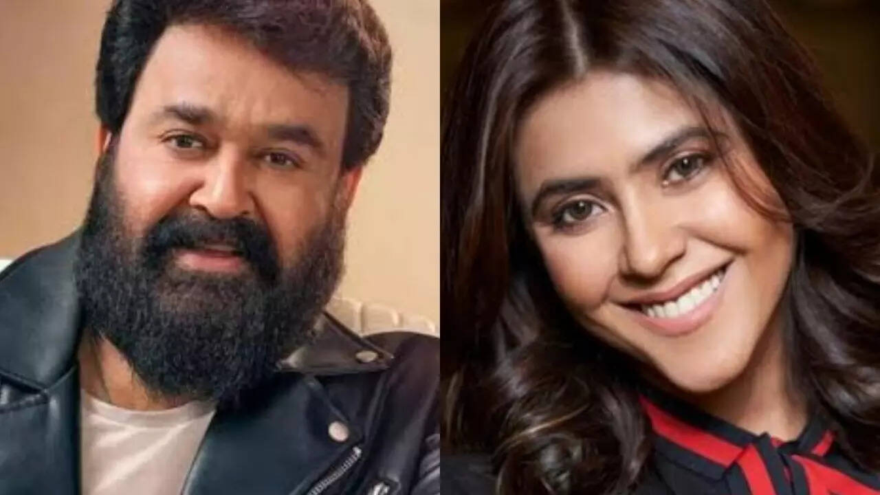 Mohanlal, Ekta Kapoor Set To Collab For The FIRST Time, Duo Spotted At YRF Studios. Deets Inside