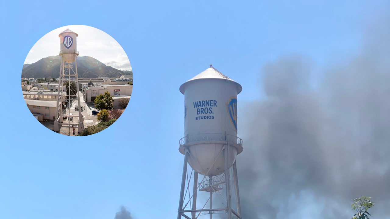 Fire Breaks Out At Warner Bros Studios In California, No Casualties Reported (Credit: Twitter)