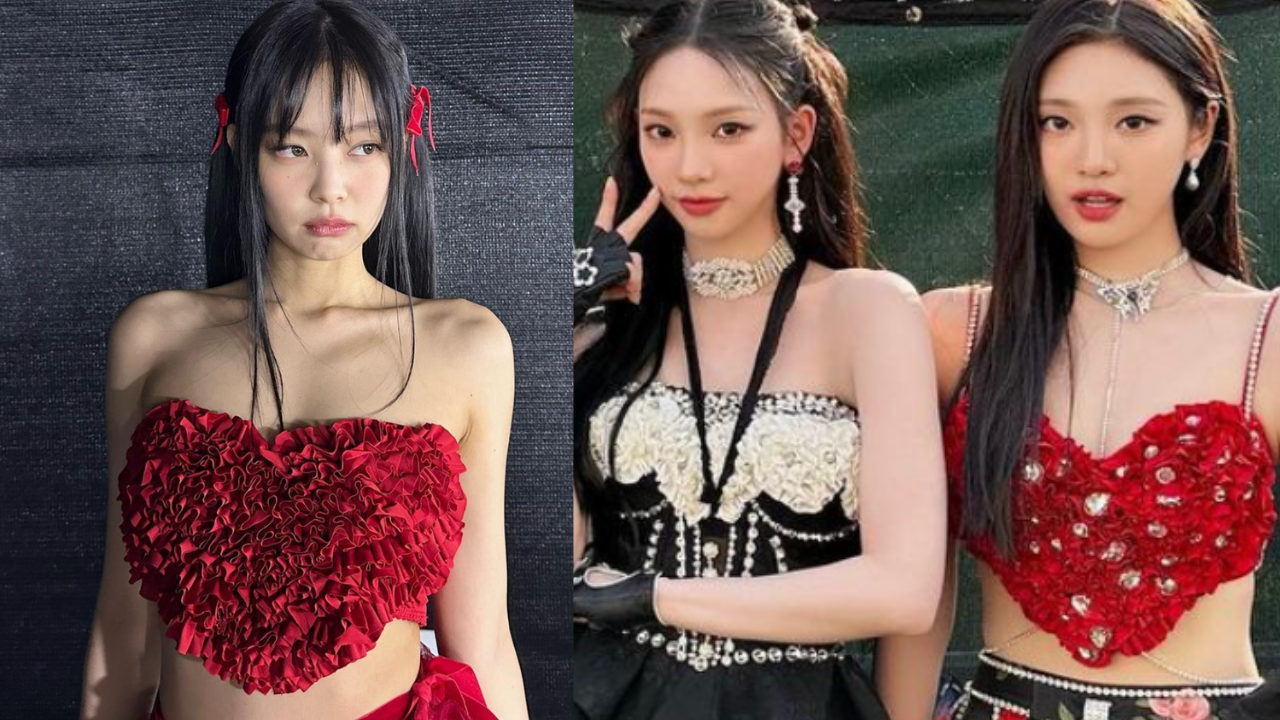 Fashion Faceoff! BLACKPINK’S Jennie or Aespa’s Ningning, Who Wore Red Heart-Shaped Top Better 