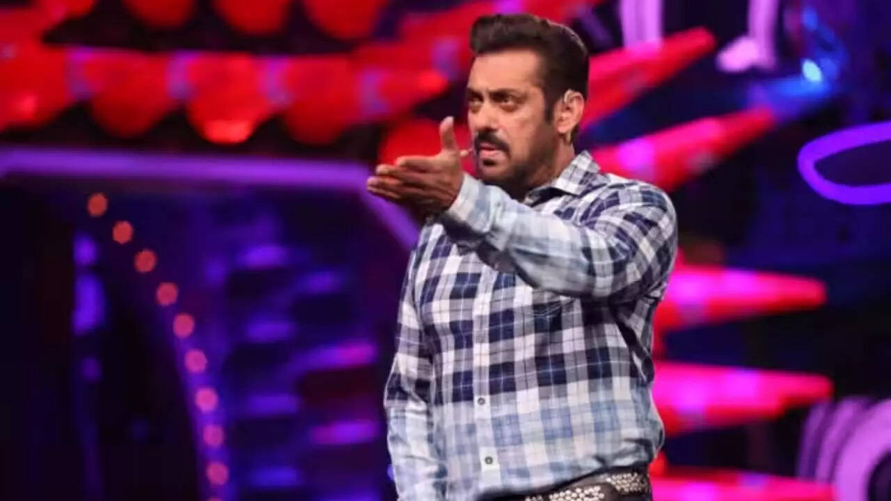 Salman Khan holding a cigarette?