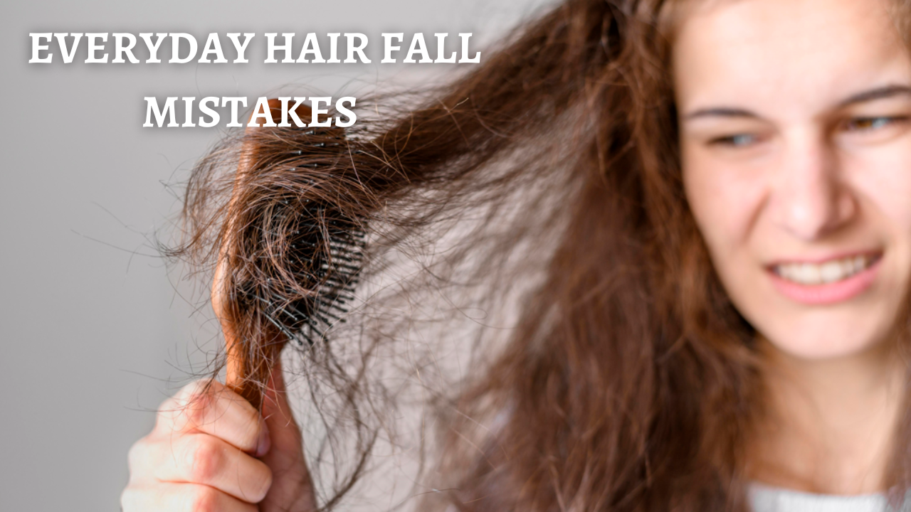 Daily Mistakes That Lead To Hair Fall. Pic Credit: Freepik