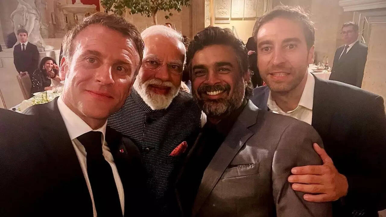 R Madhavan Poses For Pic With PM Modi And French President (Image Credit: Instagram)