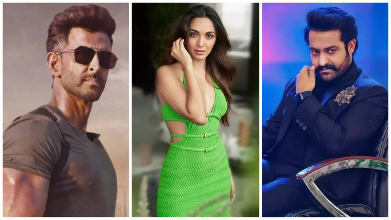 Hrithik Roshan, Kiara Advani and Jr NTR