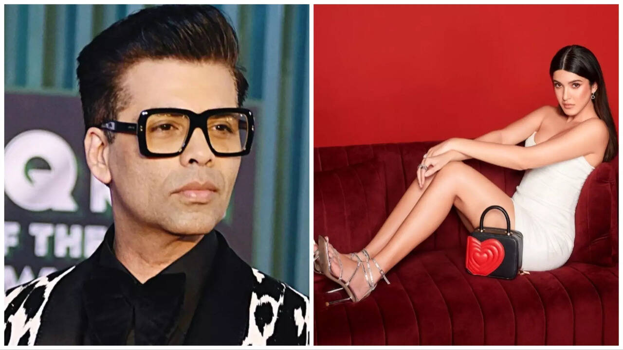 Shanaya Kapoor and Karan Johar