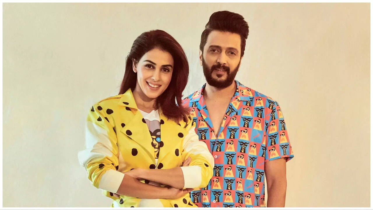 Genelia Deshmukh and Riteish Deshmukh