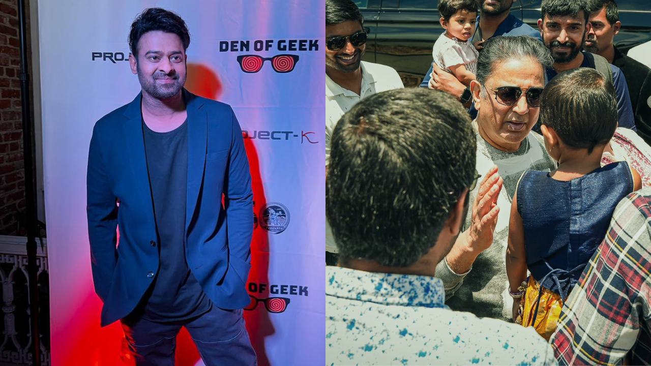 Prabhas, Kamal Haasan At Comic Con