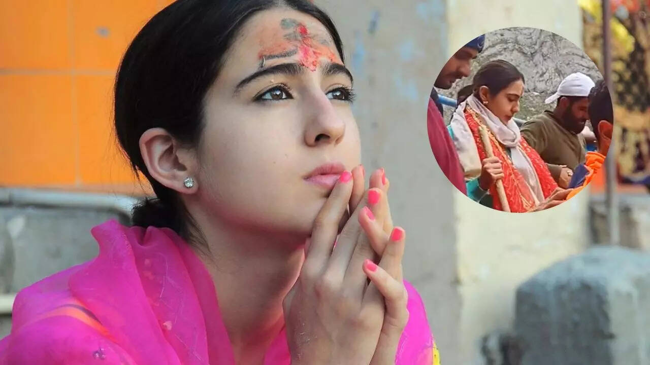 Sara Ali Khan embarks on Amarnath Yatra