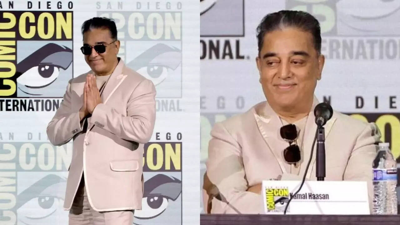 Kalki 2898 AD Comic-Con: Amitabh Bachchan's Comment On Kamal Haasan's 'Modest' Speech Receives Cheers. WATCH