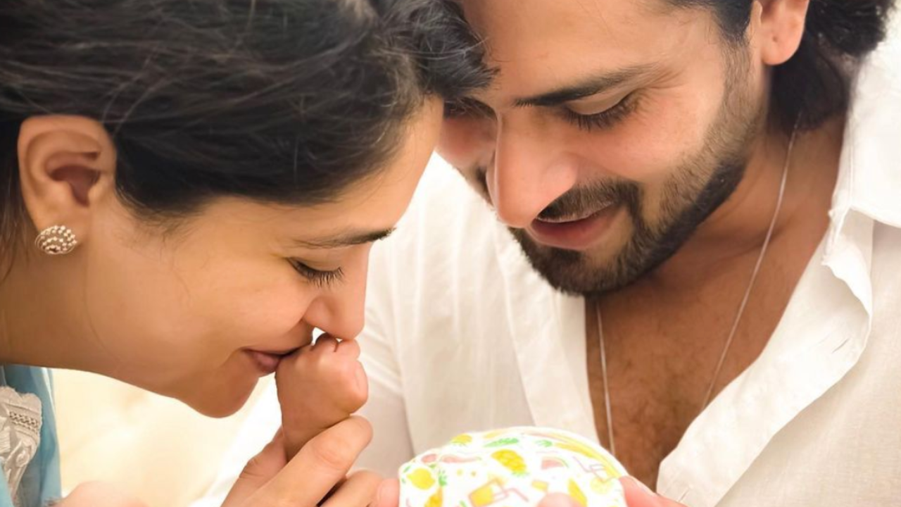 New Parents Dipika Kakar, Shoaib Share FIRST Pic With Baby Boy Ruhaan. Actress Kisses His Tiny Hands