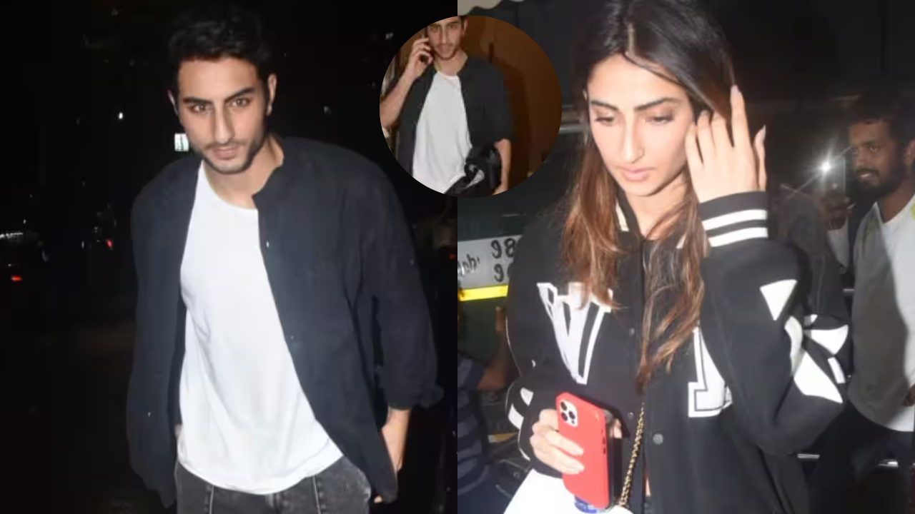 Ibrahim Ali Khan Does His BF Duties Right As He Carries Rumoured GF Palak Tiwari's Jacket Post Movie Date. WATCH