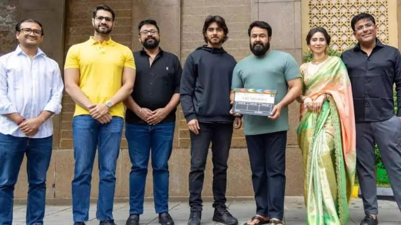 Vrushabha Update: Mohanlal, Shanaya Kapoor's Pan-India Action Thriller Goes On Floors. Deets Inside