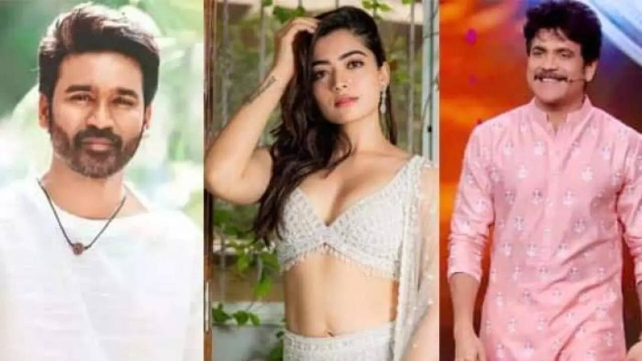 Dhanush, Rashmika, Nagarjuna