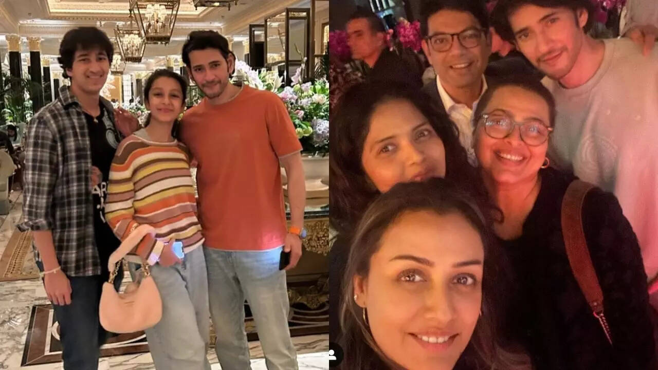 Namrata Shirodkar And Mahesh Babu Holiday in London With Friends and Family