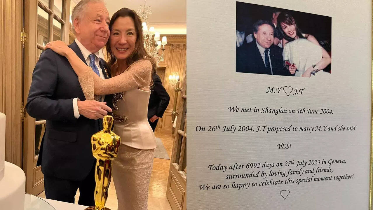 Michelle Yeoh Marries Long-Time BF Jean Todt (Image Credits: Instagram)