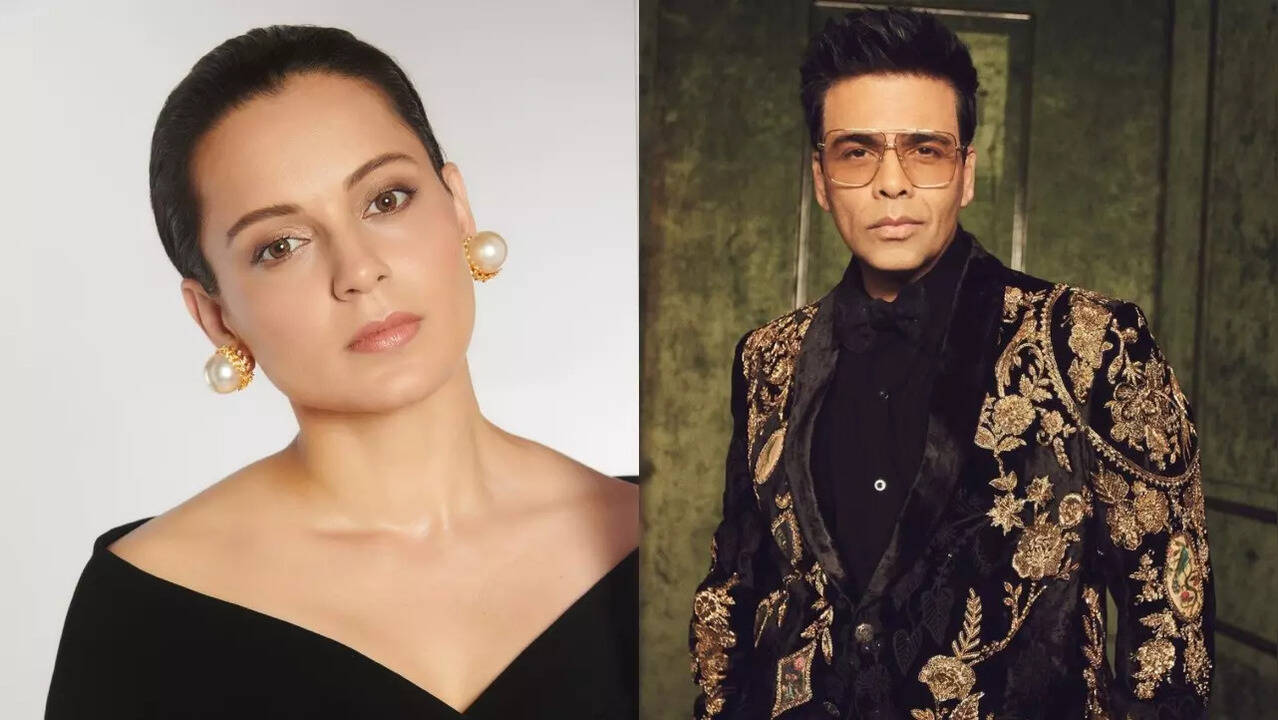 Kangana Slams Karan Johar By Sharing Video Where He Spoke About Creating Perceptions Through PR. WATCH