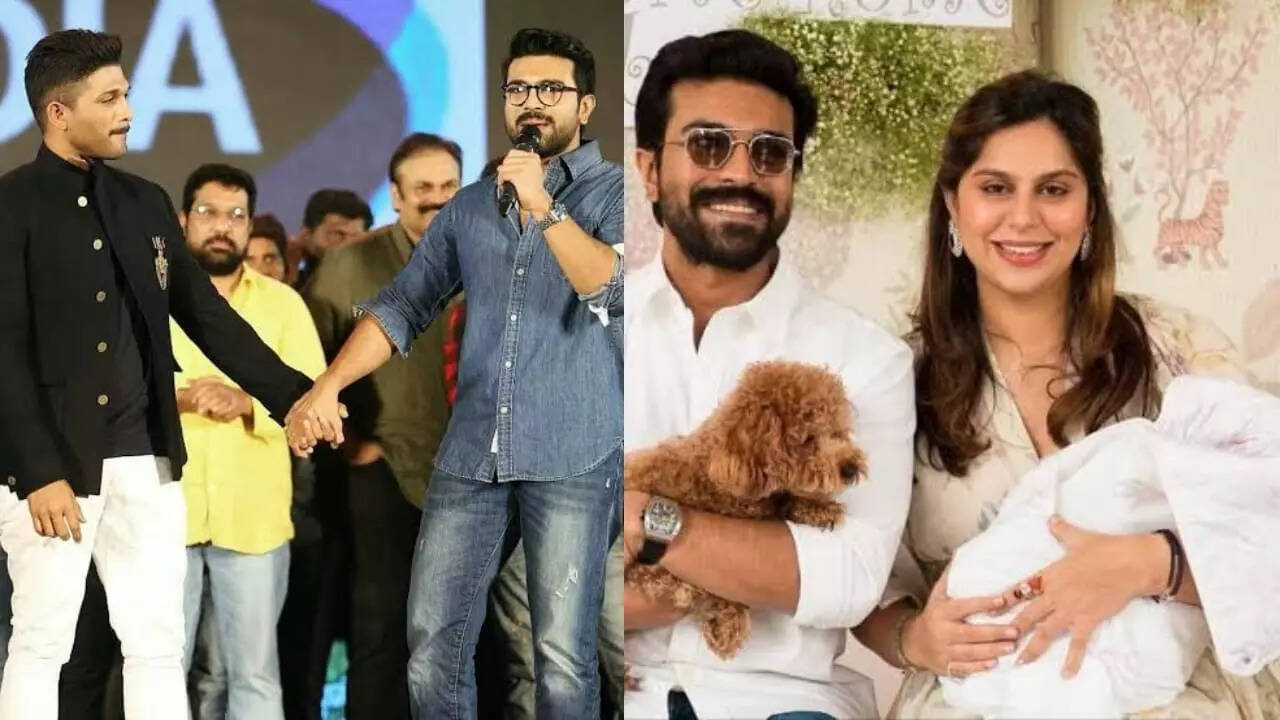 RRR Star Ram Charan's Daughter Klin Kaara Konidela Receives Expensive Gift from Uncle Allu Arjun