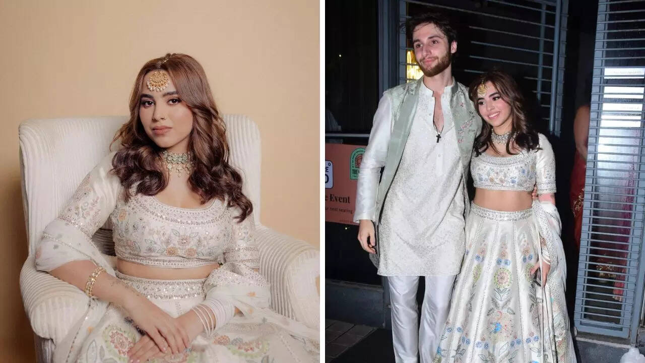 Cost of Aaliyah Kashyap's engagement lehenga revealed