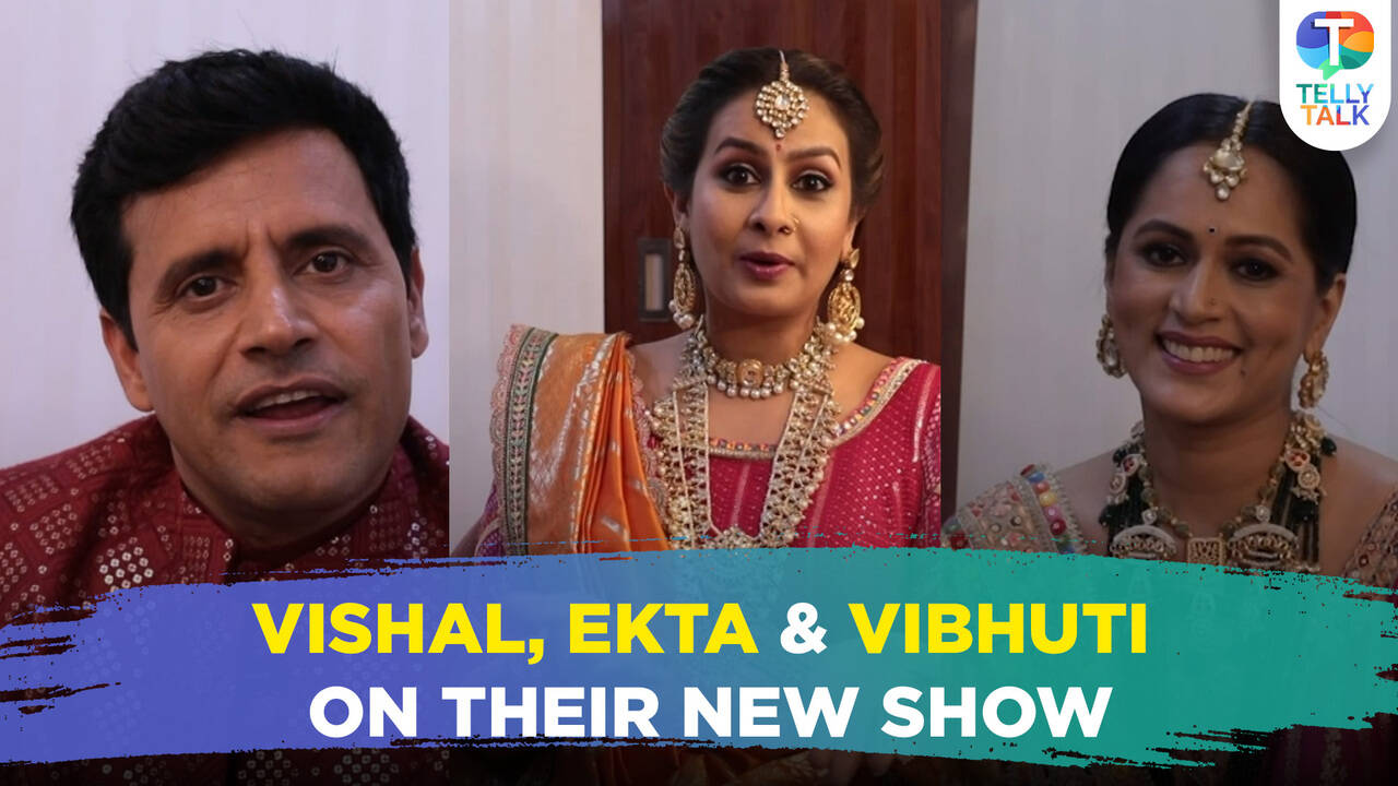 Vishal Bharadwaj, Ekta Saraiya \u0026 Vibhuti Thakur on their show Kyunki.. Saas  Maa Bahu Beti Hoti Hai, image size:1280x720