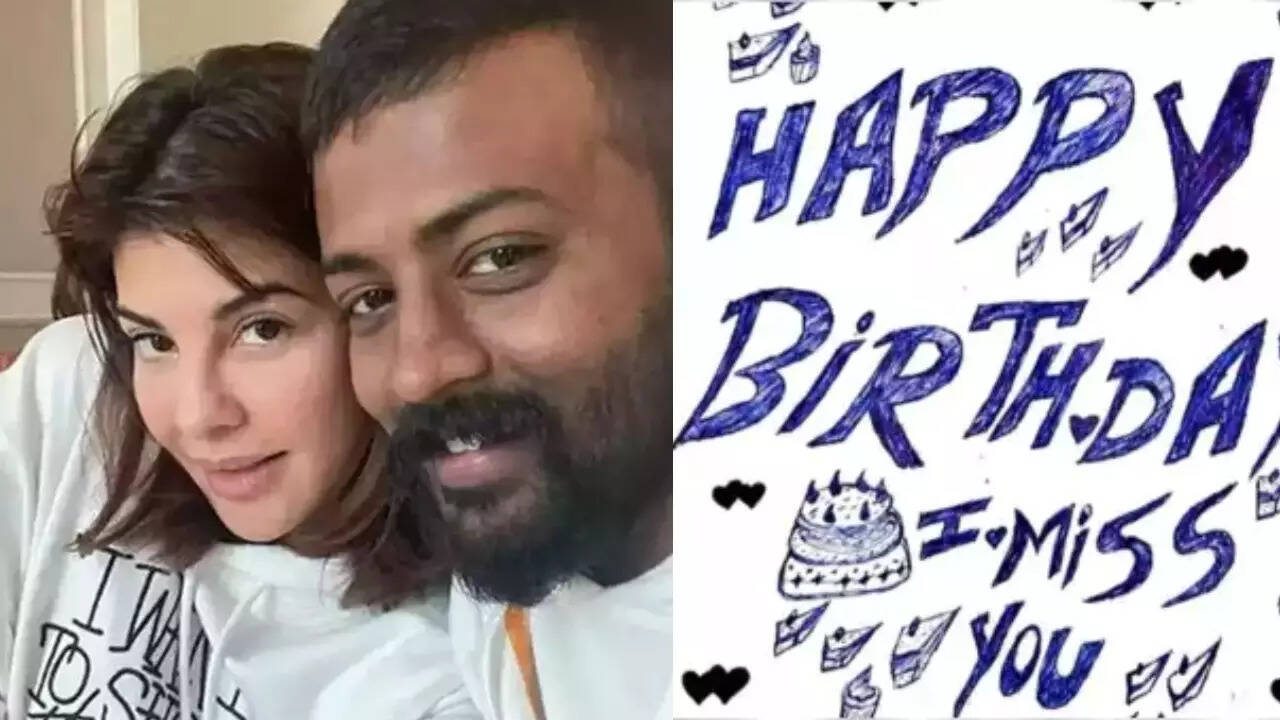 I Miss You! On 'Bomma' Jacqueliene Fernandez's Birthday, Conman  Sukesh Chandrashekhar Writes Love Letter