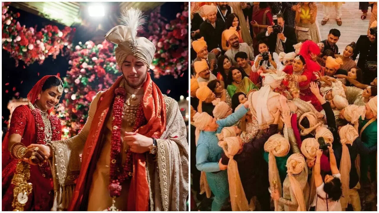 Nick Jonas, Priyanka Chopra's Varmala Ceremony