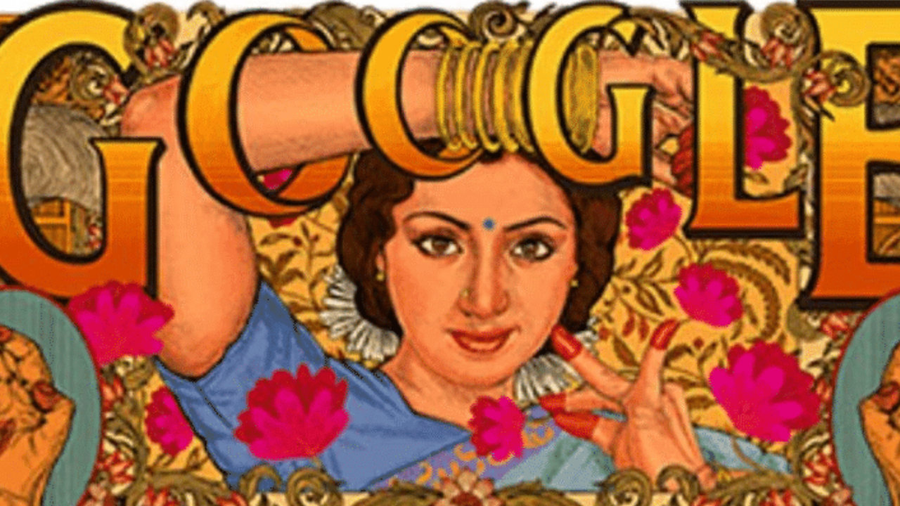 Sridevi 60th Birth Anniversary: Google Doodle Pays Heartfelt Tribute