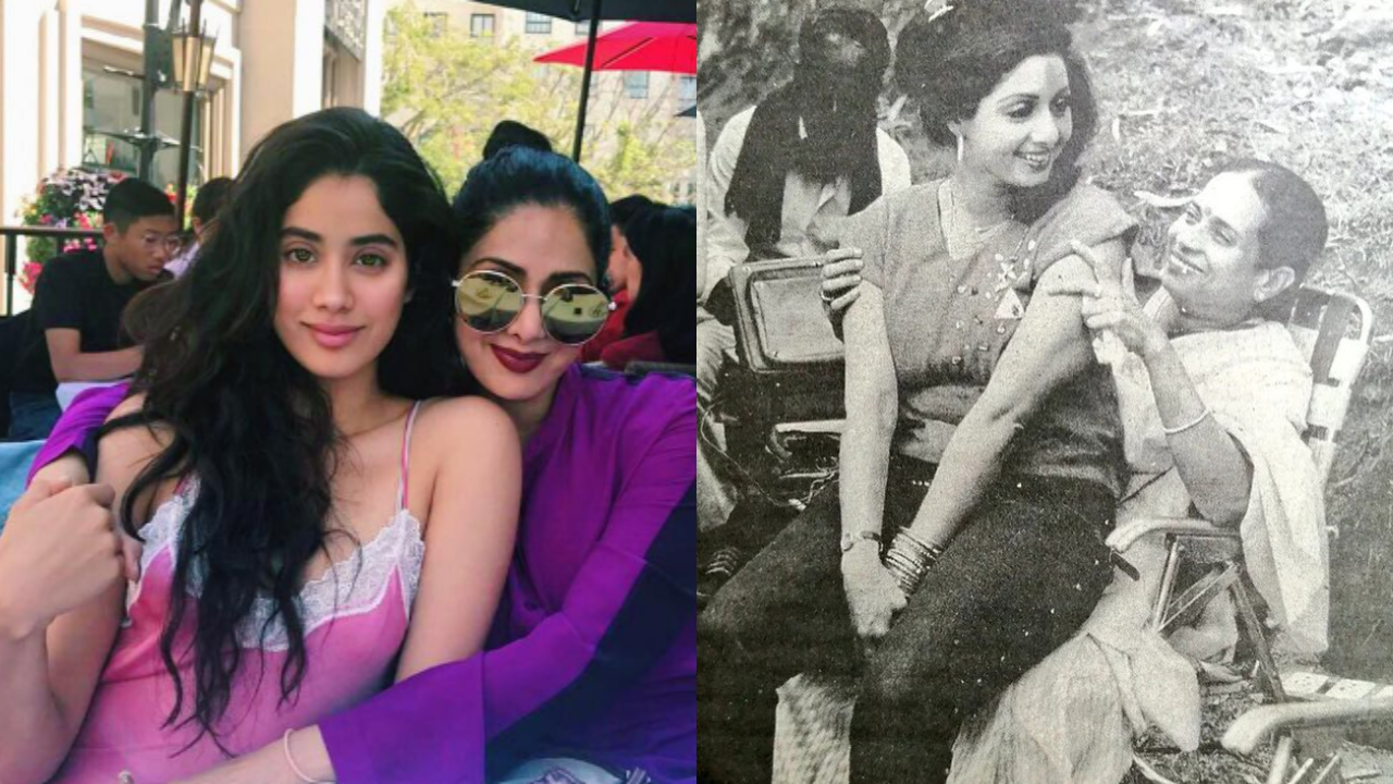 Janhvi Kapoor Drops Unseen Pic Of Sridevi With Her Mom On Birth Anniversary