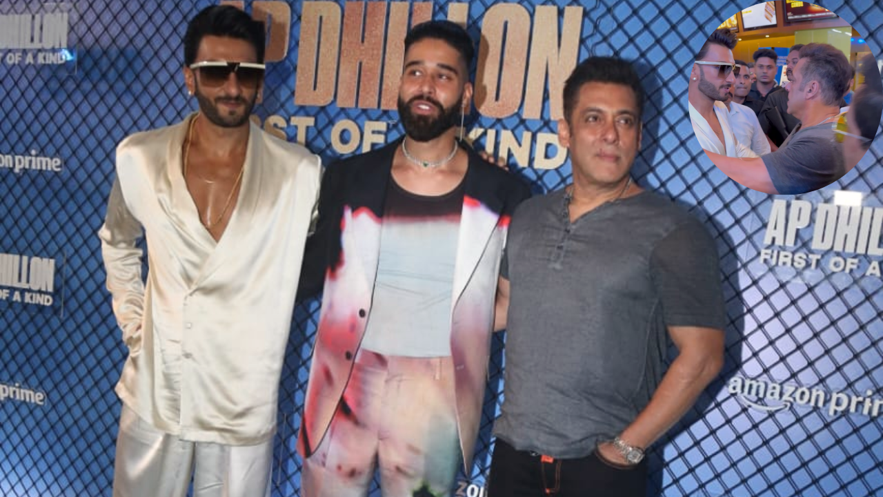 Salman Khan, Ranveer Singh At AP Dhillon First Of A Kind Screening