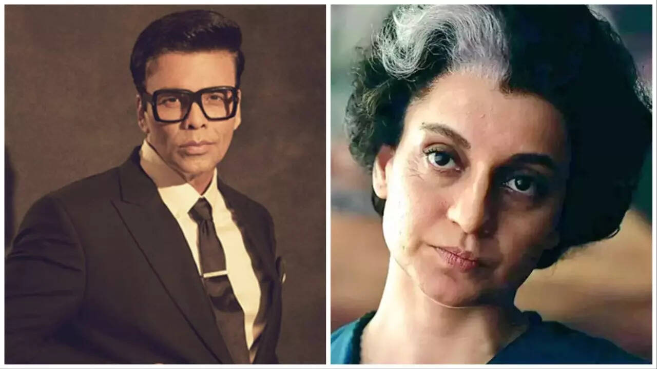 Karan Johar and Kangana Ranaut