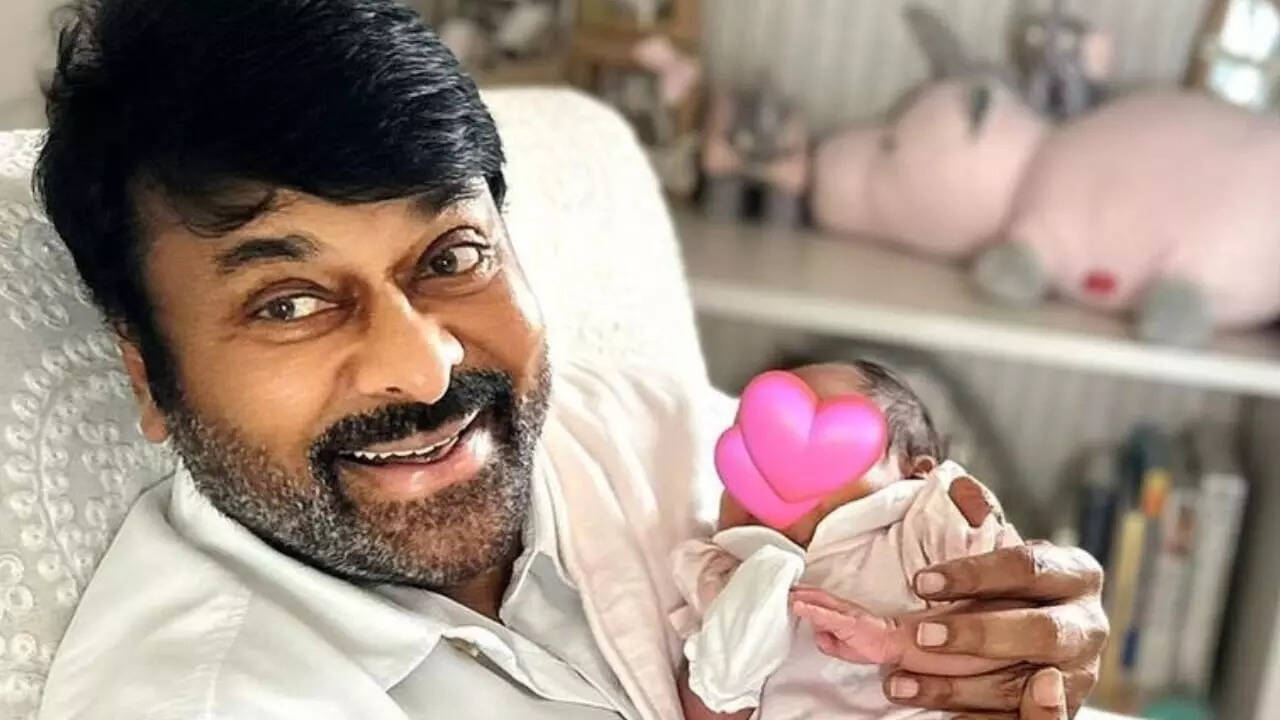 Chiranjeevi Keeps Ram Charan's Li'l Munchkin Klin Kaara Close In Adorable Birthday Post. Fans Shower Love