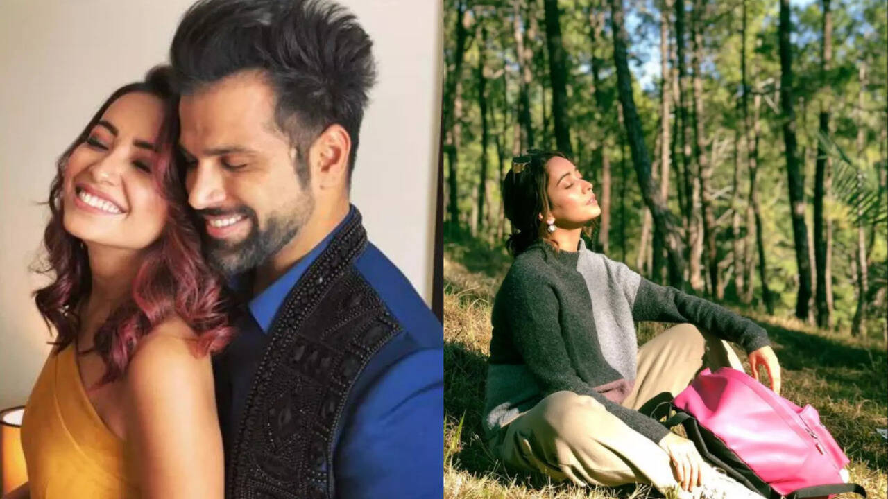 Asha Negi and Rithvik Dhanjani