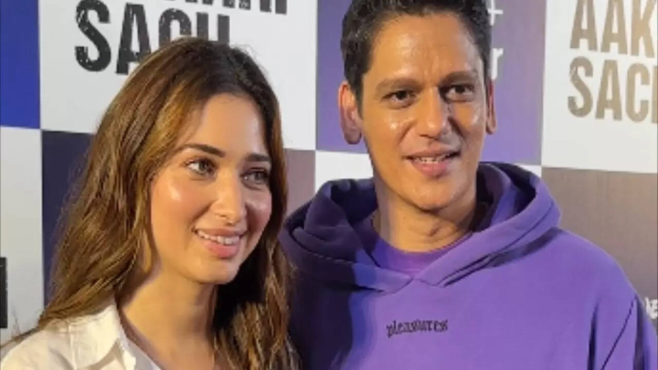 Vijay Varma attends screening of Tamannaah Bhatia series