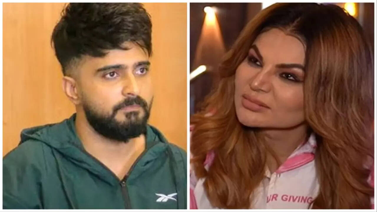 Adil Khan and Rakhi Sawant