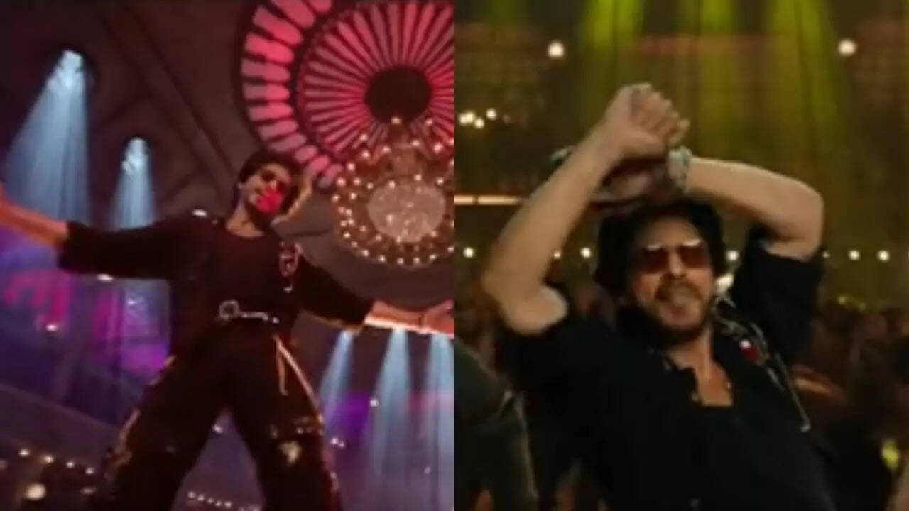 Shah Rukh Khan Shares Jawan's New Song Not Ramaiya Vastavaiya's Teaser (Image Credits: Twitter)