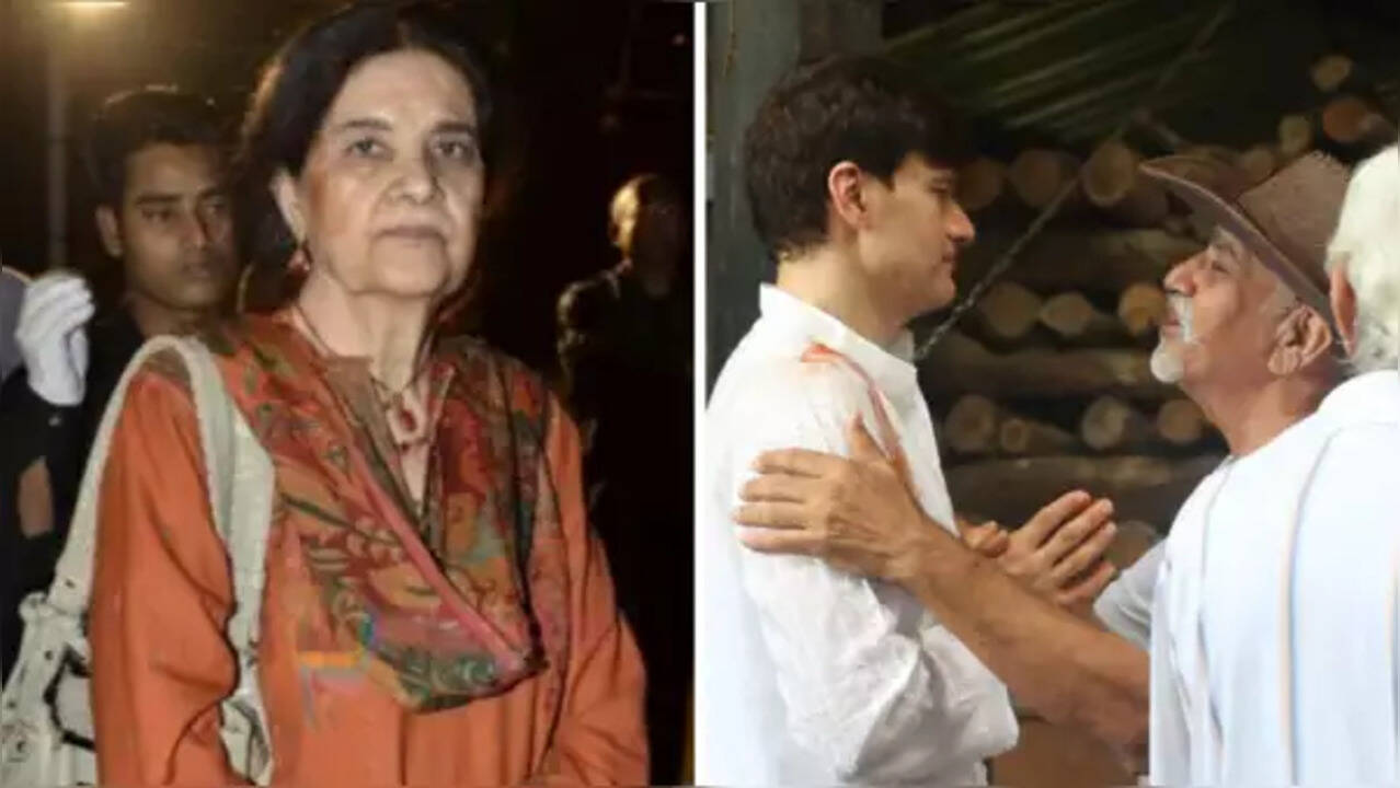 Filmmaker Vijay Anand's Wife Sushma Anand Passes Away At 70. Son Vaibhav, Husband Perform Last Rites In Mumbai