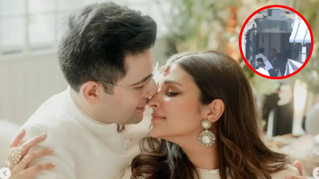 Parineeti Chopra, Raghav Chadha Wedding: Dulhe Raja Dons Opulent Ivory Sherwani. Check Out First Glimpse