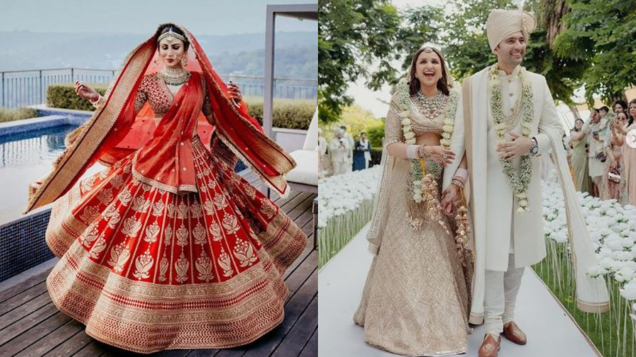 5 trendy bridal lehengas worn by Bollywood actresses