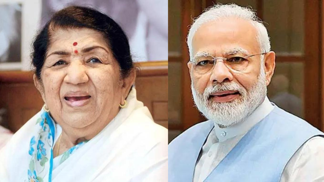 PM Narendra Modi Pays Tribute To Lata Mangeshkar