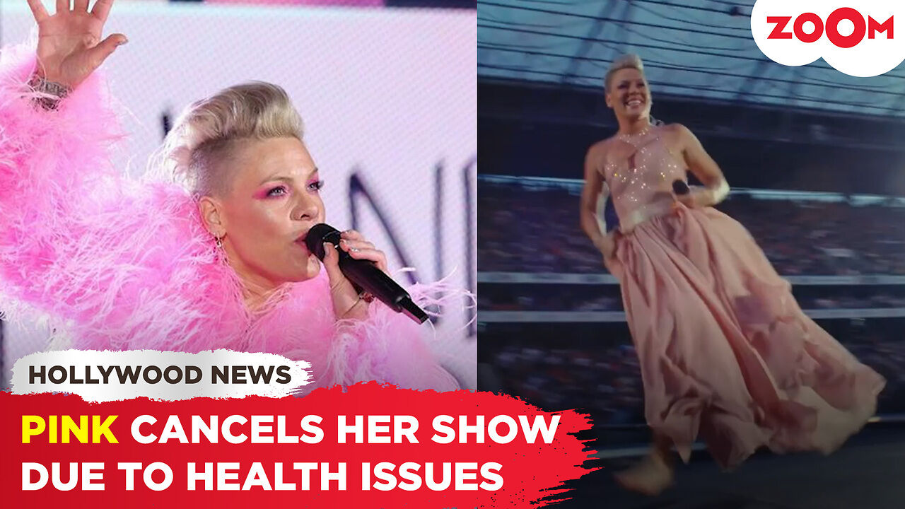 Pink CANCELS her show due to sinus; SHARES her health update | Zoom TV