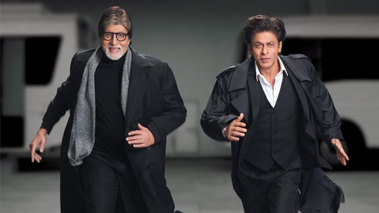 Shah Rukh Khan wishes Amitabh Bachchan