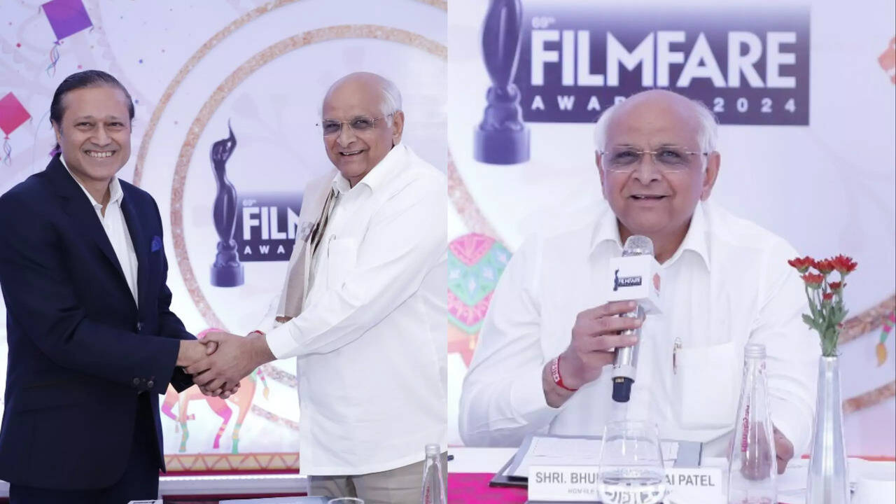 CM Bhupendrabhai Patel at Filmfare Round Table