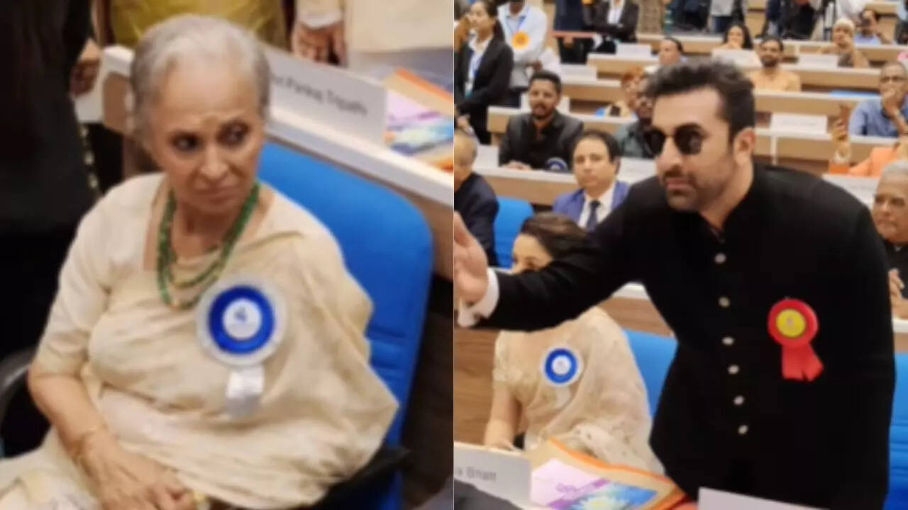 Ranbir Kapoor Shows Concern For Waheeda Rahman