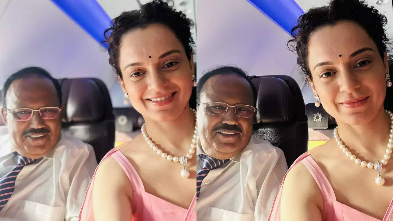 Kangana Ranaut On Meeting NSA Ajit Doval During A Flight Amid Tejas Promotions: Generous Stroke Of Luck!