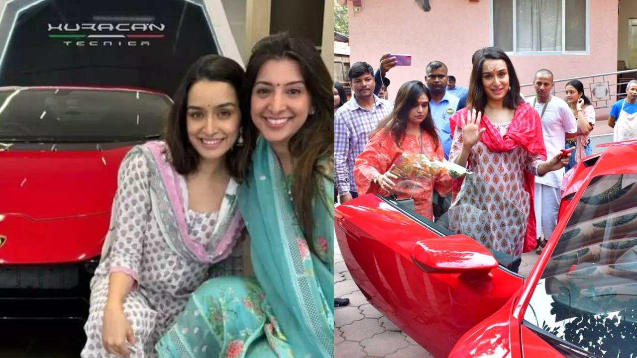 Shraddha Kapoor Gifts Herself Lamborghini Huracan Tecnica Worth Rs 4 Crore. Video Of Car's Puja Goes Viral