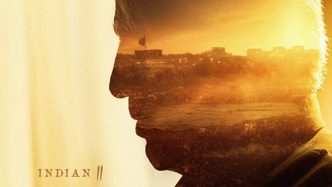 Indian 2 Makers Leave Fans Excited With Poster Of Kamal Haasan's Film, First GLIMPSE To Be Out On This Date