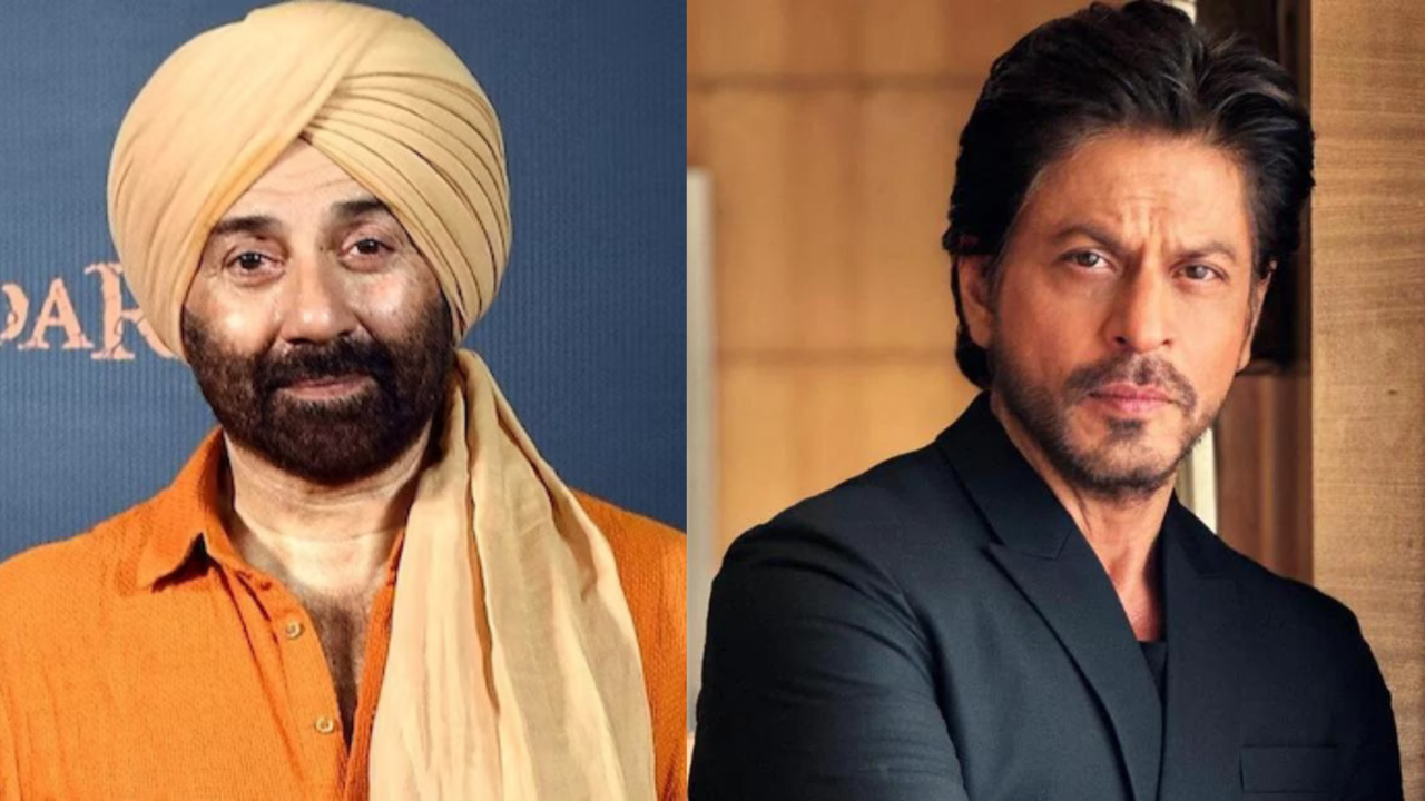 Shah Rukh Khan and Sunny Deol