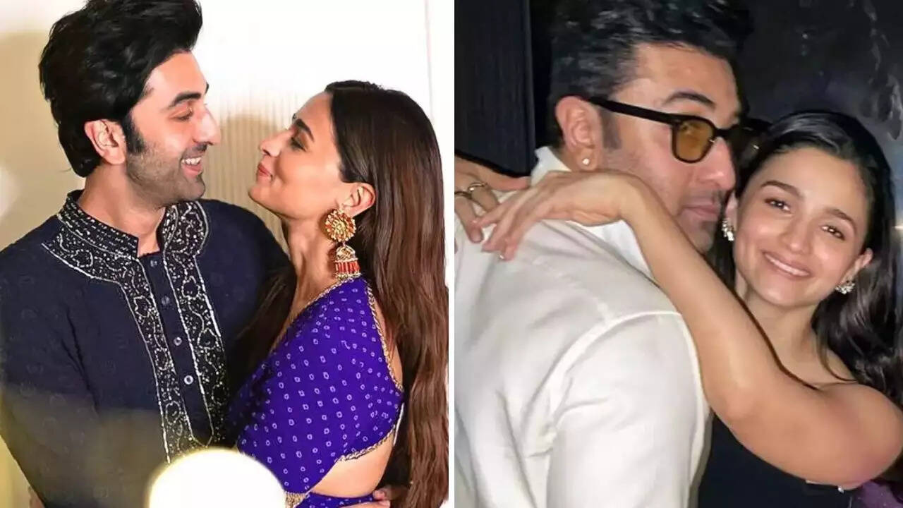 Shah Rukh Khan's 58th Birthday Bash: Alia Bhatt-Ranbir Kapoor's PDA Moment Is Too Cute To Miss